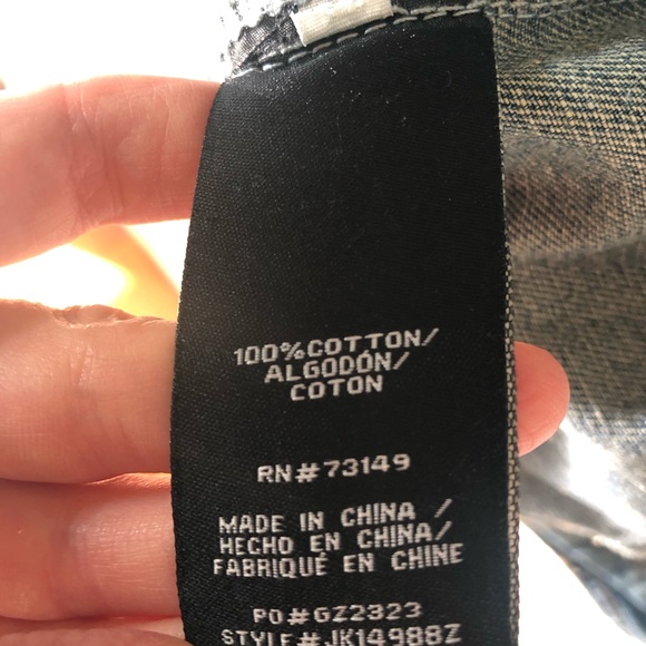 Cindy Love custom denim jacket sz small - Picture 13 of 14